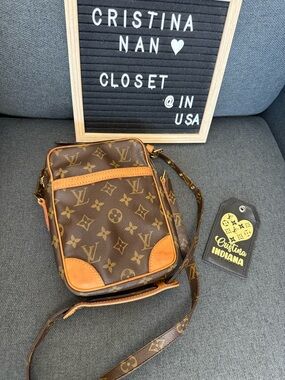 Louis Vuitton Danube monogram shoulder/crossbody bag